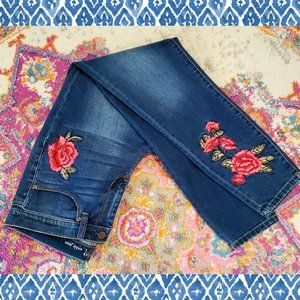 Flower Patch Skinny Jeans